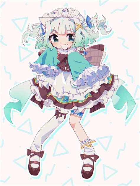 Mint Fantome Indie Virtual Youtuber Drawn By Kitchupsandwich Danbooru