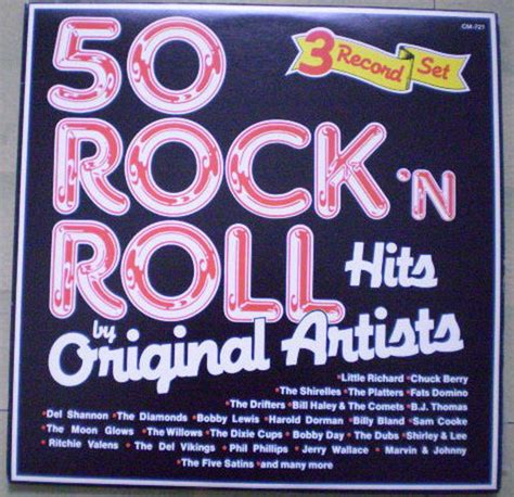 50 Rock N Roll Hits By Original Artists 1986 Vinyl Discogs