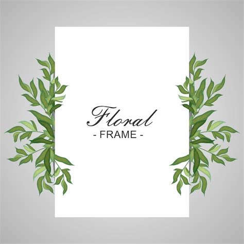 Marco Floral Vector Premium