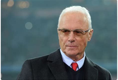 Muere Franz Beckenbauer leyenda del fútbol alemán y mundial