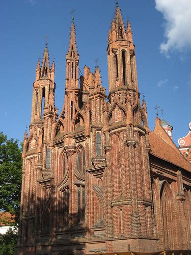 St Anne S Church Vilnius Lithuania SpottingHistory