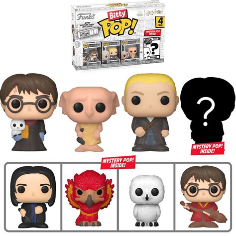 Harry Potter Harry Bitty Pop Mini Figure 4 Pack