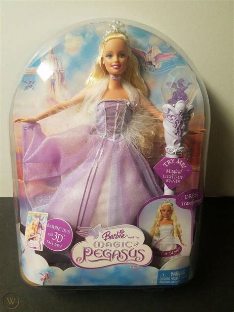 Barbie Doll Mattel Princess Annika Magic Of Pegasus Barbie G