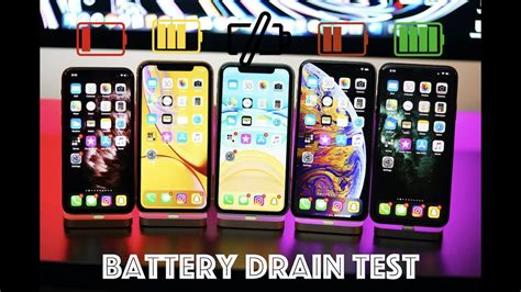 2019 Iphone Battery Drain Test Iphone 11 Pro Max Vs Iphone 11 Pro Vs