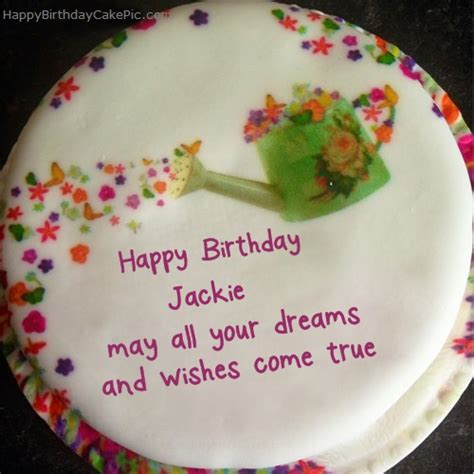 Wish Birthday Cake For Jackie