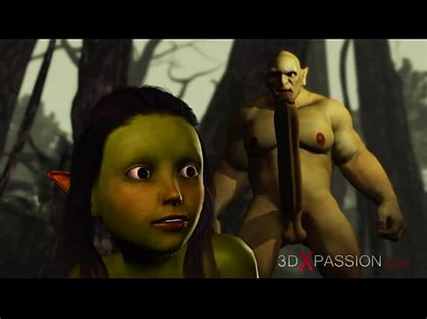 Green Monster Ogre Fucks Hard A Horny Female Goblin Arwen In The Enchanted Forest XVIDEOS