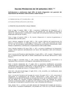 Decreto Ministeriale Del Settembre Decreto Ministeriale Del