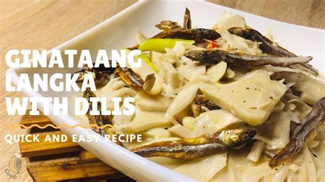 Ginataang Langka With Dilis Quick And Easy Recipe Youtube