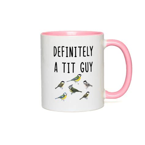 Tits Ceramic Bird Mug I Love Tits Funny Bird Watching Mug Etsy