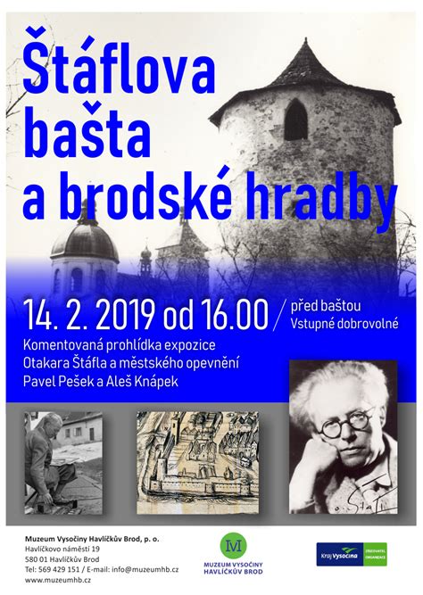 Štáflova bašta a brodské hradby komentovaná prohlídka Muzeum