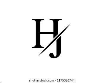 Monogram Logo Letter Ht Sliced Stock Vector (Royalty Free) 1175328556