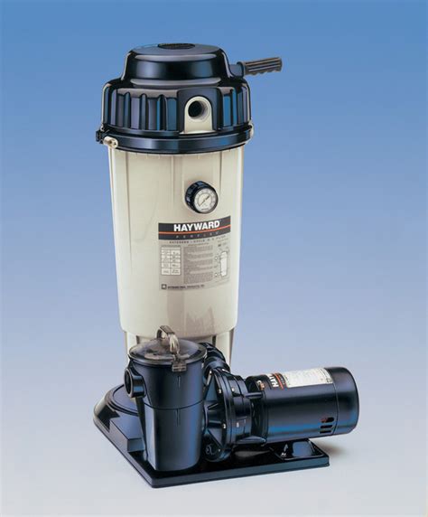 Hayward Ec 50 Aboveground Pool Diatamaceous Earth Filter With 1 Hp Power Flo Pump