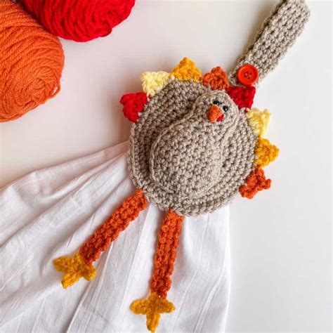 Crochet Turkey Pattern Free Towel Topper Crochet Pattern