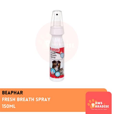 Jual Beaphar Fresh Breath Spray 150ml Shopee Indonesia