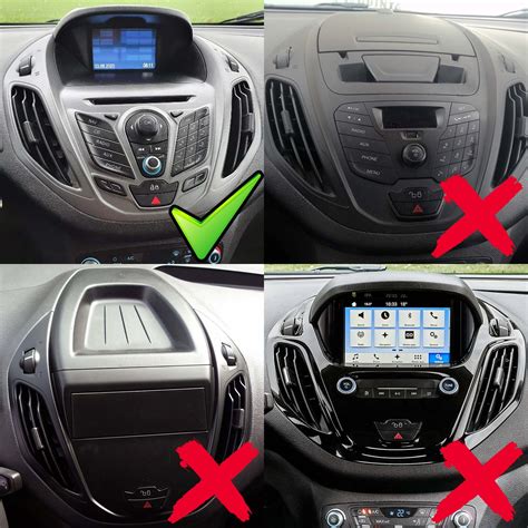 Ford Tourneo Transit Courier 2014 2017 Aftermarket Radio Upgrade