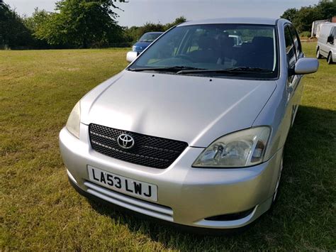 Corolla T Vvti Manual One Owner From New Cheap Car Kent