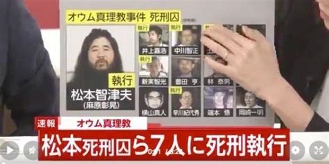 オウム7人の死刑執行、顔写真に「執行」のシール貼る テレビの演出が物議醸す ハフポスト News