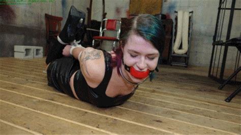 Helplessly Hogtied Spanked And Fucked With A Dildo By Cruel Blonde Wench WMV HD Kbps