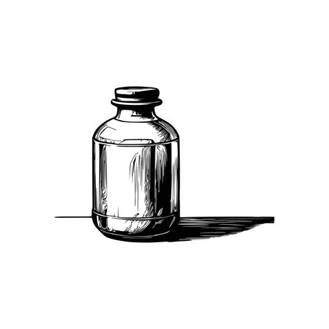 Glass Bottle Vector 25780462 Vector Art At Vecteezy