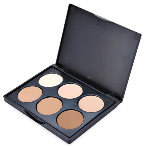 6 Colors Round Eye Shadow Container With Mirror Buy 6 Colors Eye Shadow Containerround Eye