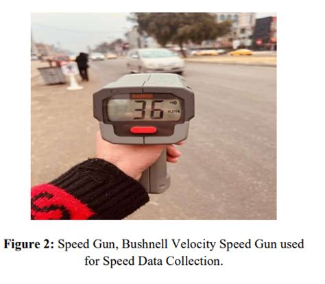 Speed gun used for speed data collection | Download Scientific Diagram