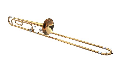 Trombone 3D Model 19 Max Fbx Obj 3ds Free3D