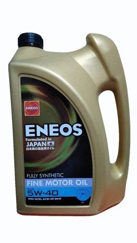 Fully synthetic Eneos SAE 5W40 Fully Synthetic Fine Motor Oil at Rs ...