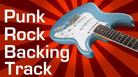 Punk Rock Backing Track D Minor Bpm Youtube