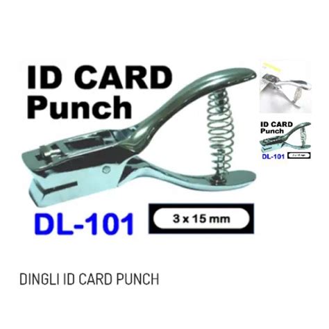 ID Card Punch / ID Card Slot Hole Punch / Tag Card Punch / Credit Card ...