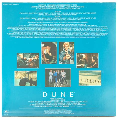 Various Dune Original Motion Picture Soundtrack Raw Music Store