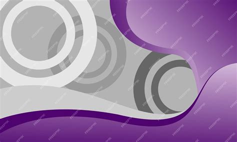 Premium Vector Abstract Gradients Purple Waves Background White