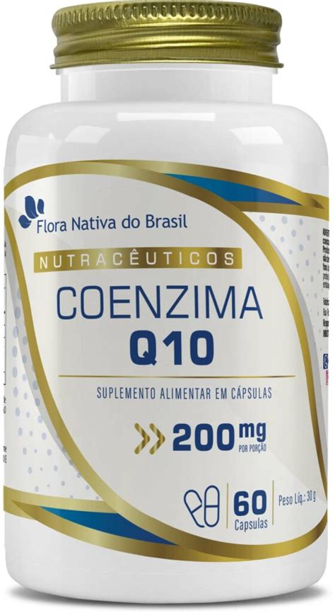 COENZIMA Q10 200mg Flora Nativa Do Brasil