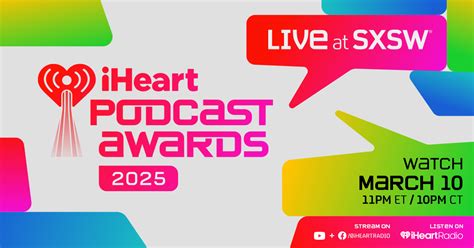 iHeartMedia Announces Hosts and Presenters for the 2025 iHeartPodcast ... 