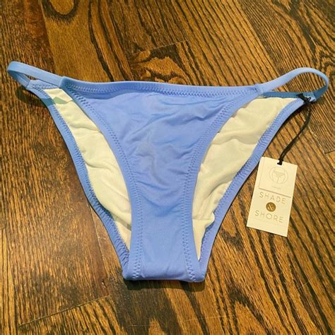 Shade Shore Swim Shade Shore Blue Bikini Bottoms Poshmark