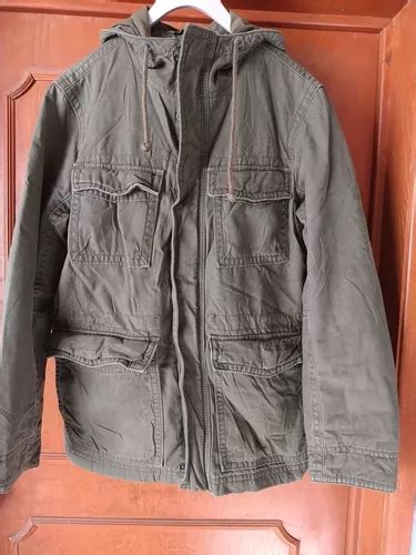 Chamarra American Eagle S Adulto Vintage Algodón Clemallera Envío Gratis