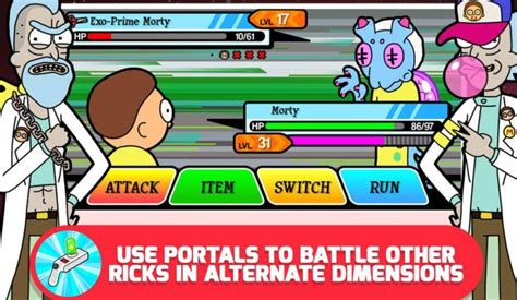 Pocket Mortys: All Characters / Mortys in the Game and Evolution Guide - Touch, Tap, Play