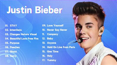 Justinbieber Greatest Hits Top Songs Of The Weeks Best