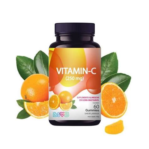 Vitamina C Gomas Sistema Imunol Gico Livs Gummies Vitaminas A