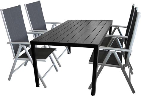 Multistore Tlg Terrassenm Bel Set Sitzgruppe X Hochlehner