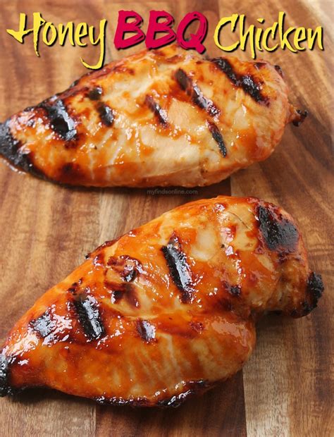 Honey BBQ Grilled Chicken Breasts Myfindsonline