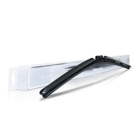 CLIX Wipers Black Carbon 26in All Weather Interchangeable Wiper Blade