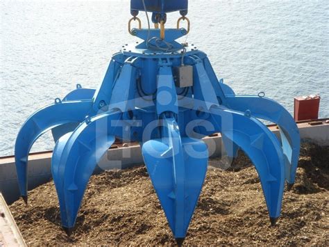 Orange Peel Grab Tgs The Grab Specialist BV Electro Hydraulic