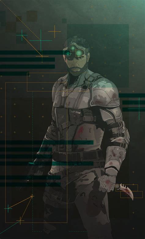 Splinter Cell Blacklist By Mik4g On Deviantart Polygon Art Game