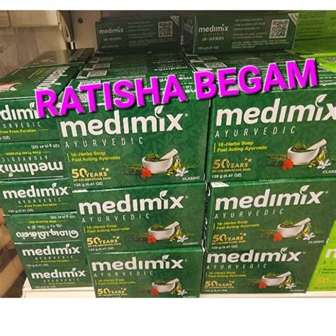 Medimix 125g 2pc Ayurvedic 18 Herbs Soap Fast Acting Ayurveda Classic