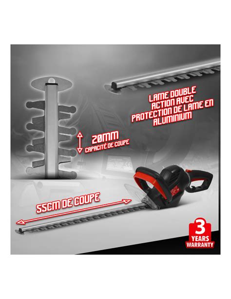 Acheter Taille haies électrique 650W Lame 72cm