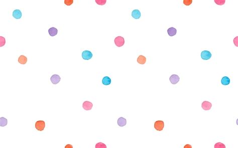 Premium Vector Polkadot Watercolor As Seamless Pattern