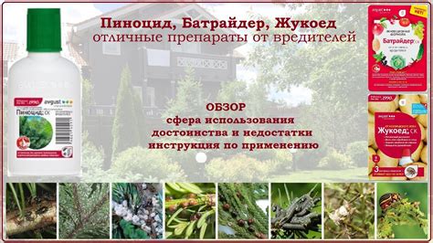 Инсектициды Пиноцид, Батрайдер и Жукоед - эффективные средства от ...