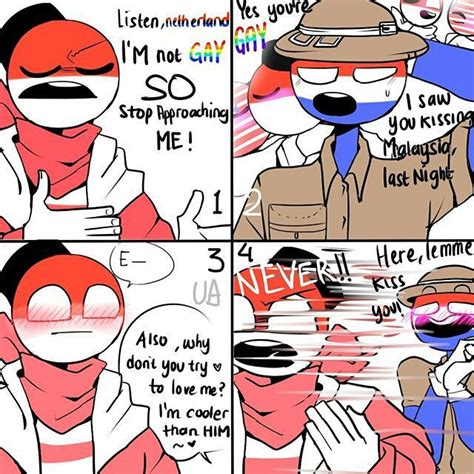 Countryhumans Gallery Ii Indonesia And Netherland Comic Wattpad