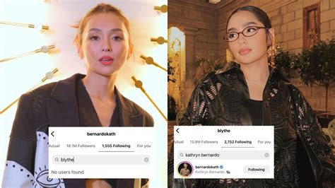 Did Kathryn Bernardo Unfollow Andrea Brillantes On Instagram Pepph