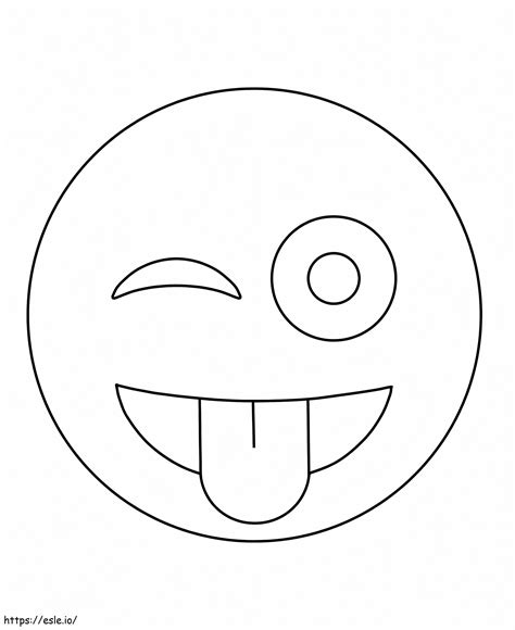 Happy Face Coloring Pages